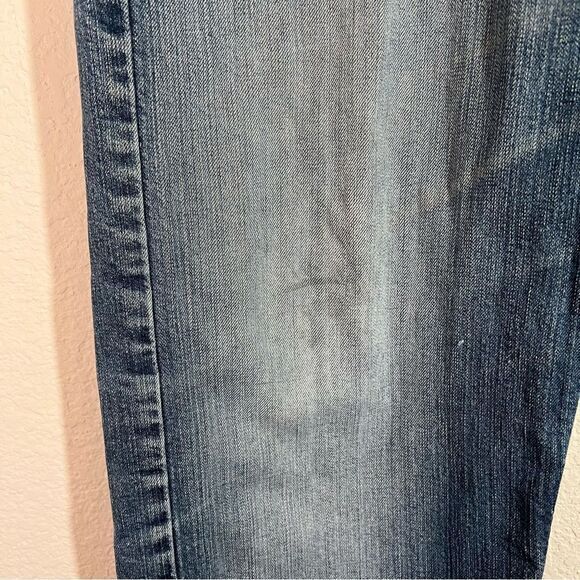 Levi's 505 Medium Blue Straight Leg Jeans Men’s‎ Size 38WX32L - Picture 5 of 10